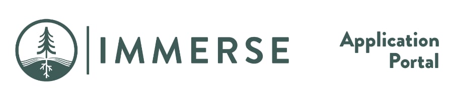 IMMERSE Application Portal